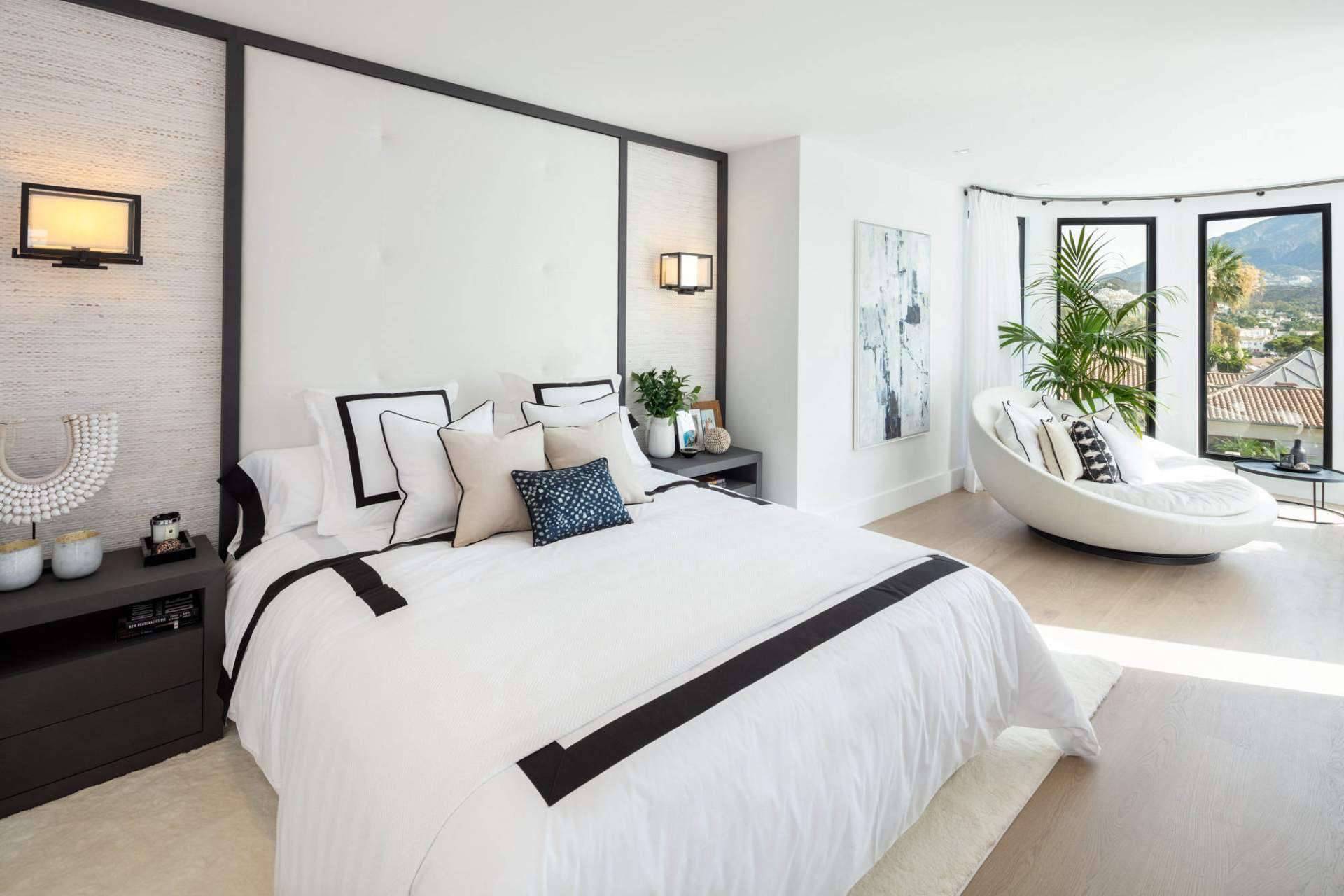 ¿Quién viste las camas de las villas lujosas de Marbella?
