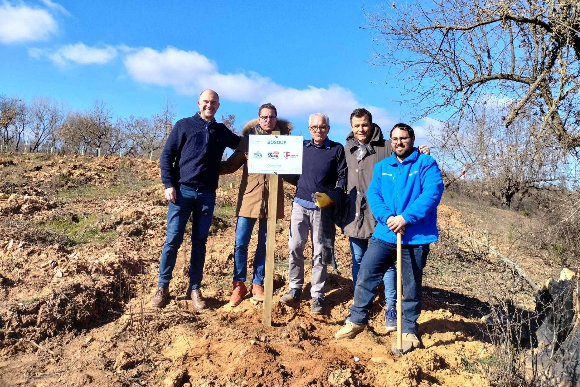 Gracias a FOXY (ICT Ibérica), la Fundación Alcoraz y CO2 GESTIÓN, Zamora recupera sus bosques quemados