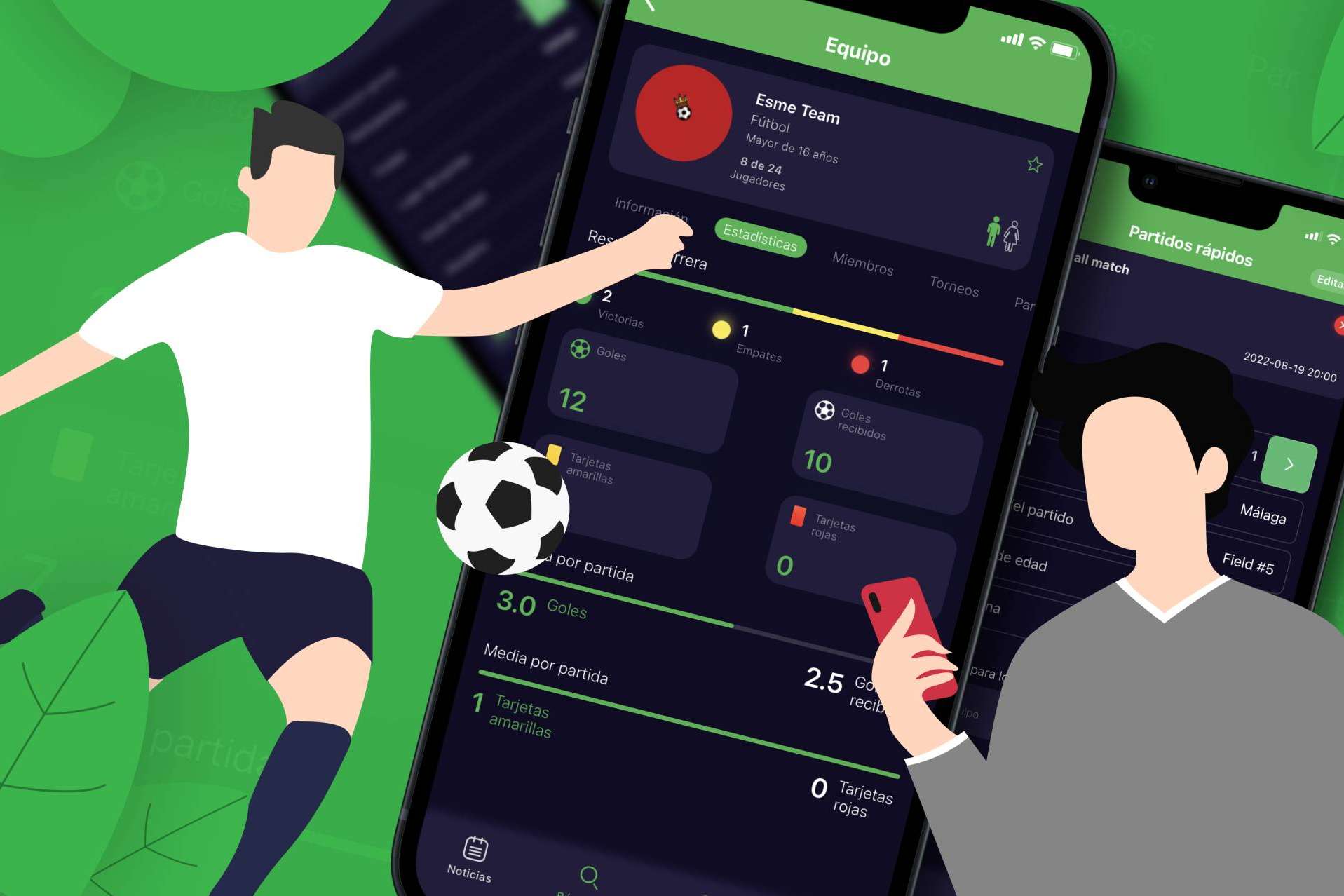 ESMEsoft ha desarrollado un software para la organización de partidos de fútbol y streetball