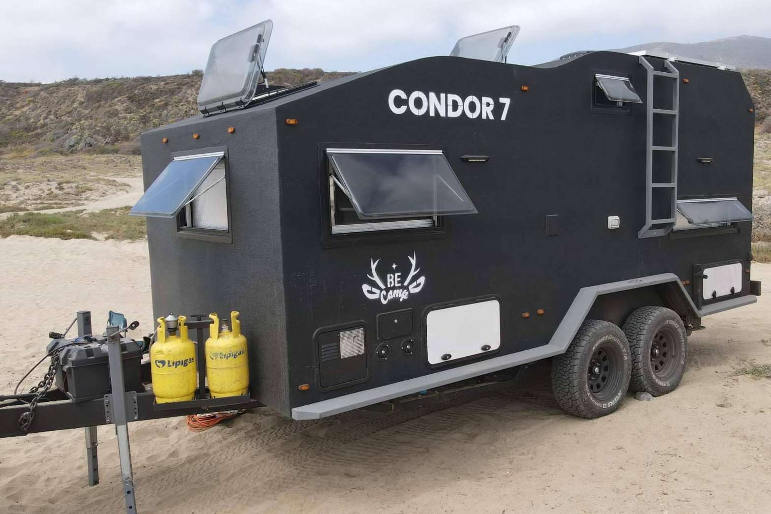 Be Camp ofrece casas rodantes todoterreno y autónomas