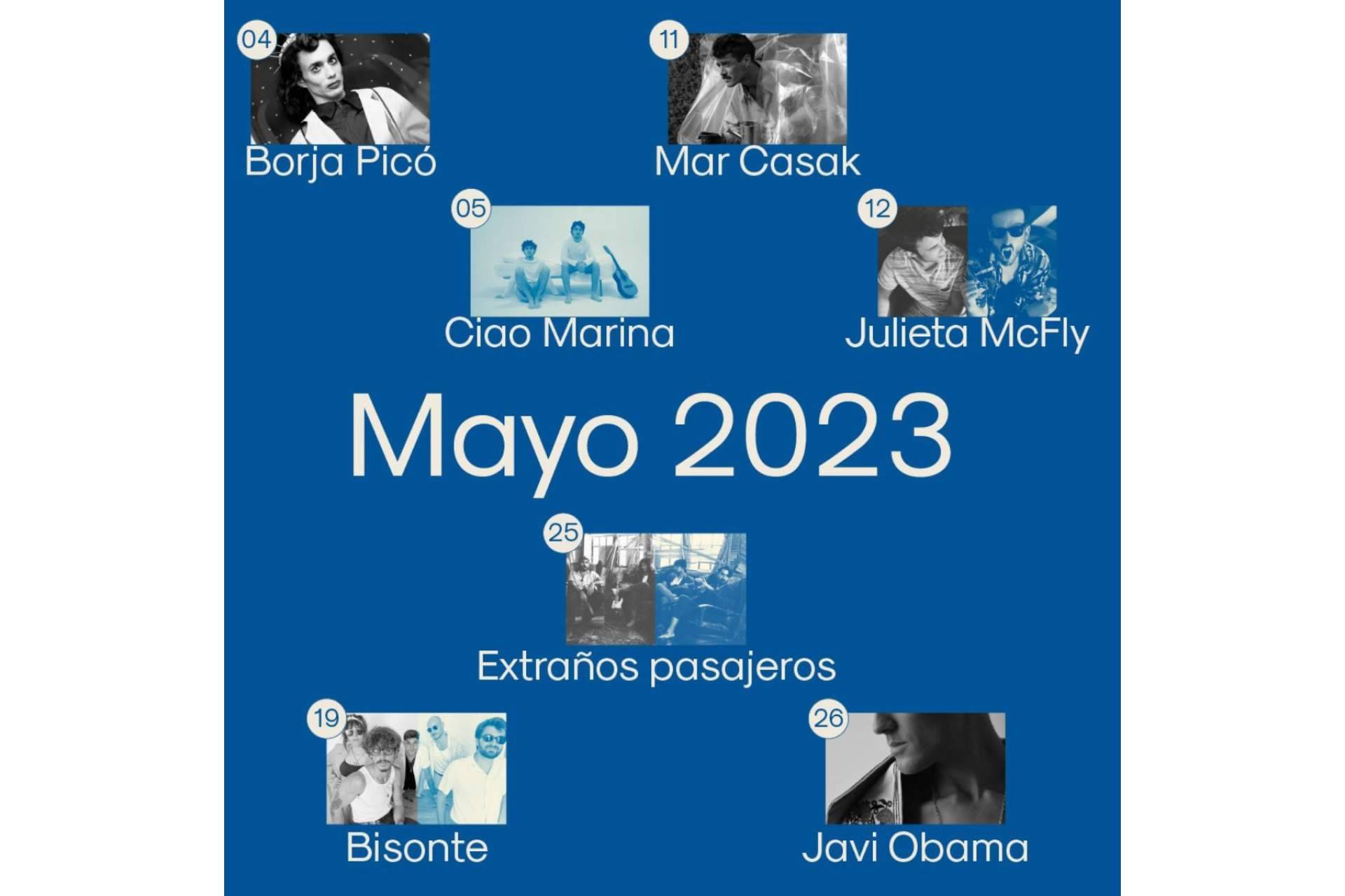 El ciclo musical La Re-Movida 2023 en el mes de mayo