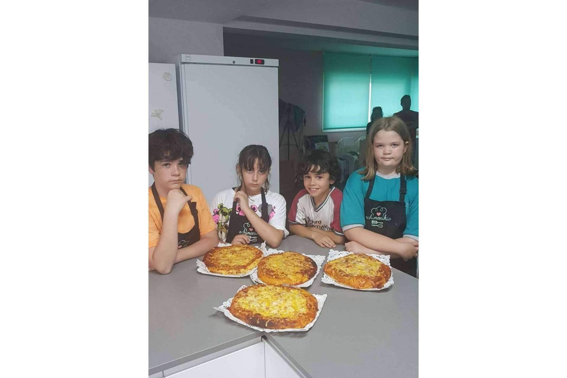 Los niños pueden aprender cocina en Ochimanikia