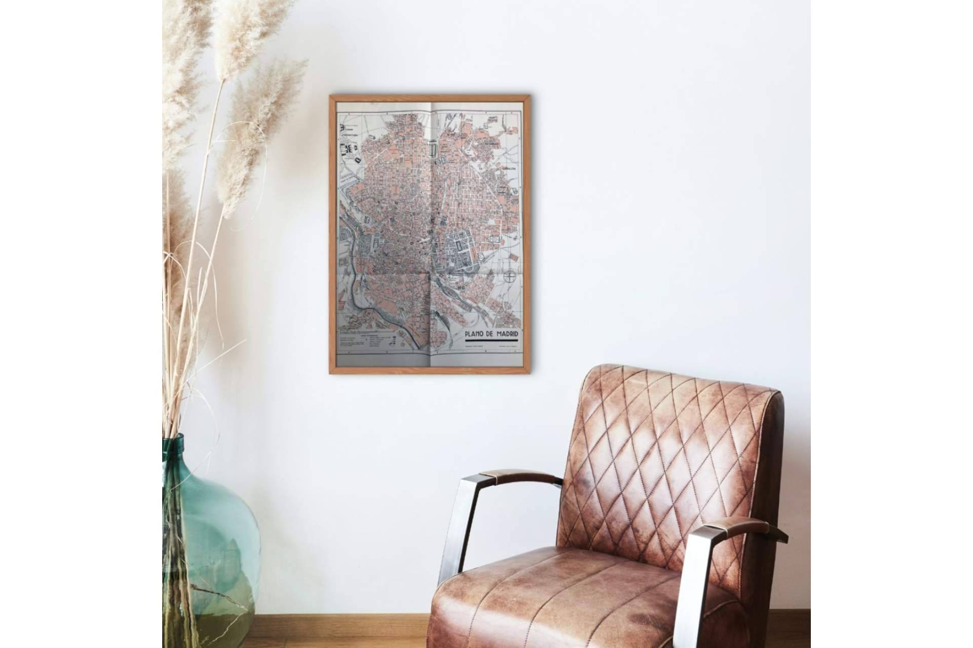 Cartografía antigua para decorar de forma personalizada el hogar, en La Retrografía
