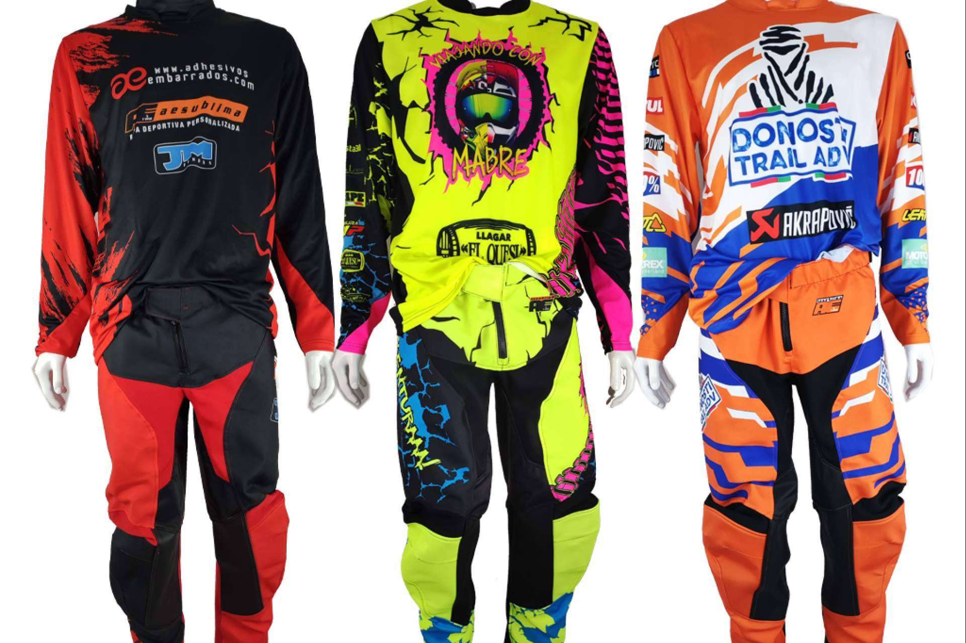 La exclusiva línea de ropa personalizada de ADHESIVOSEMBARRADOS con la que descubrir la pasión del motocross