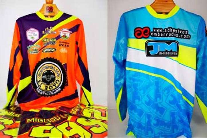 Camisetas de motocross completamente personalizadas, en ADHESIVOSEMBARRADOS