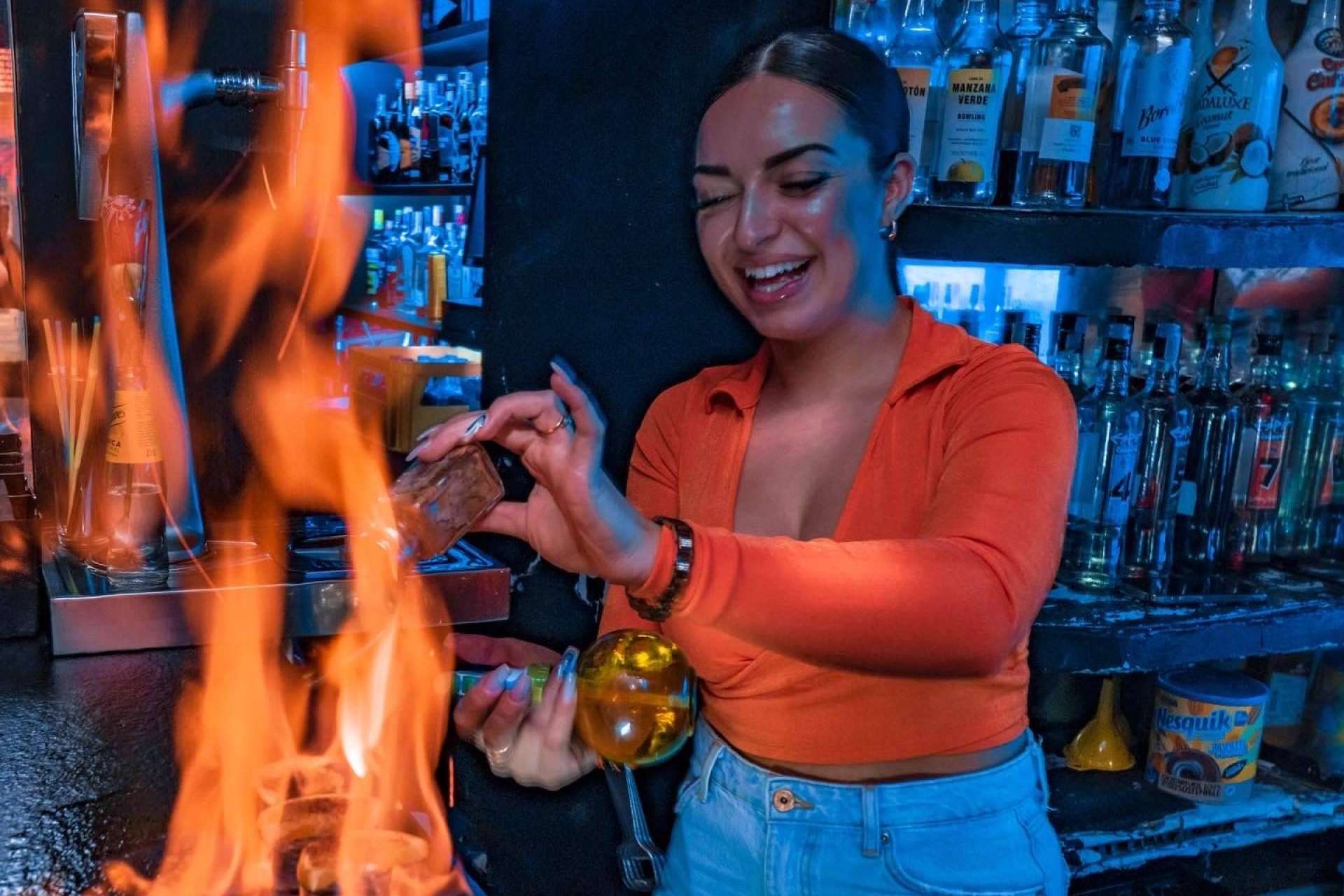 Una carta de más de 600 chupitos en pleno centro de Madrid