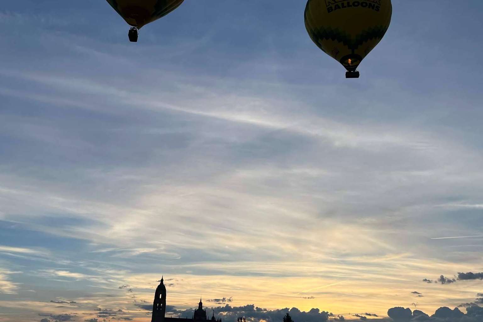 Una aventura de lo más especial montando en globo por Segovia