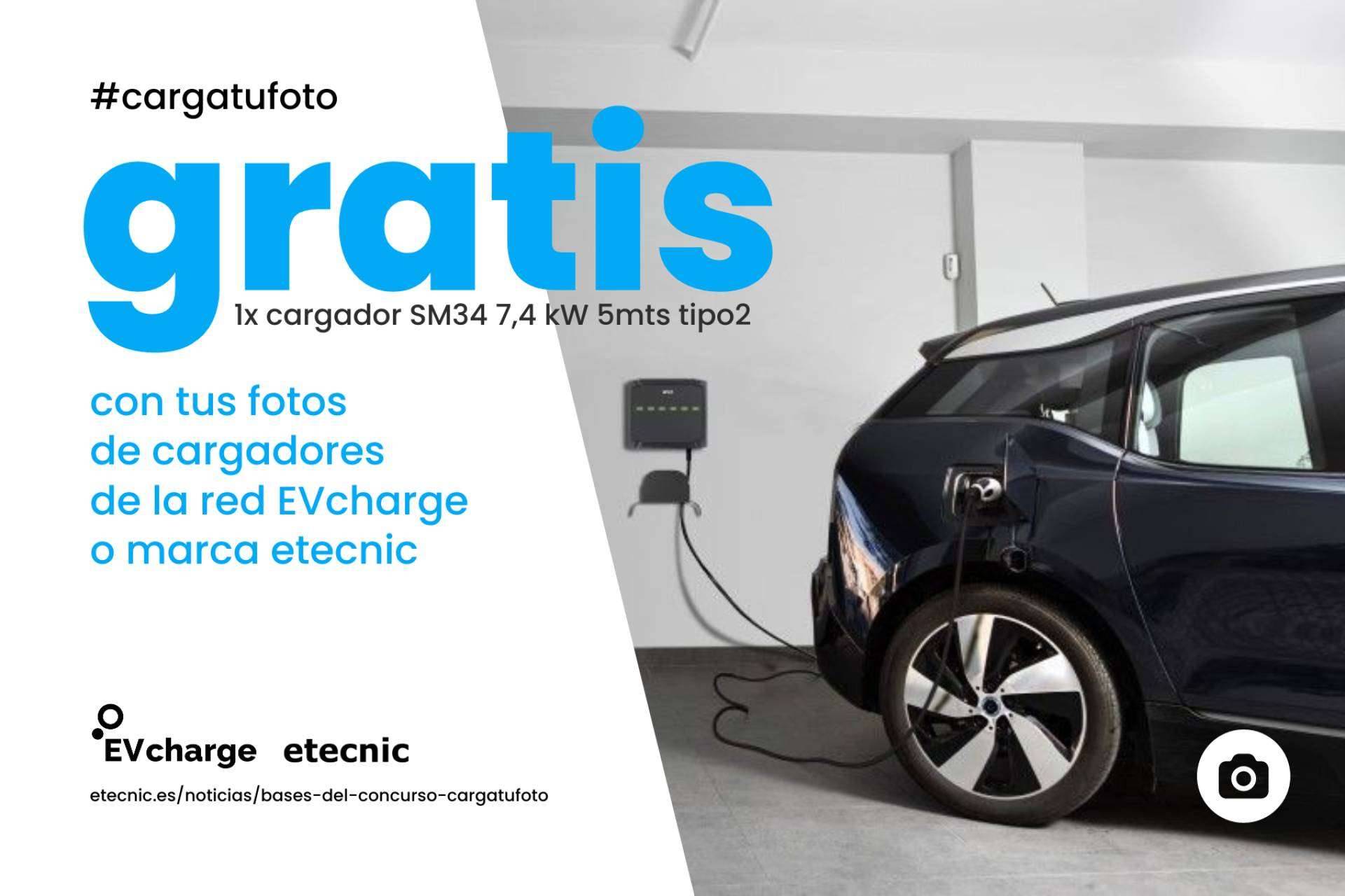 Etecnic prepara un concurso con el que se puede ganar un cargador para un vehículo eléctrico