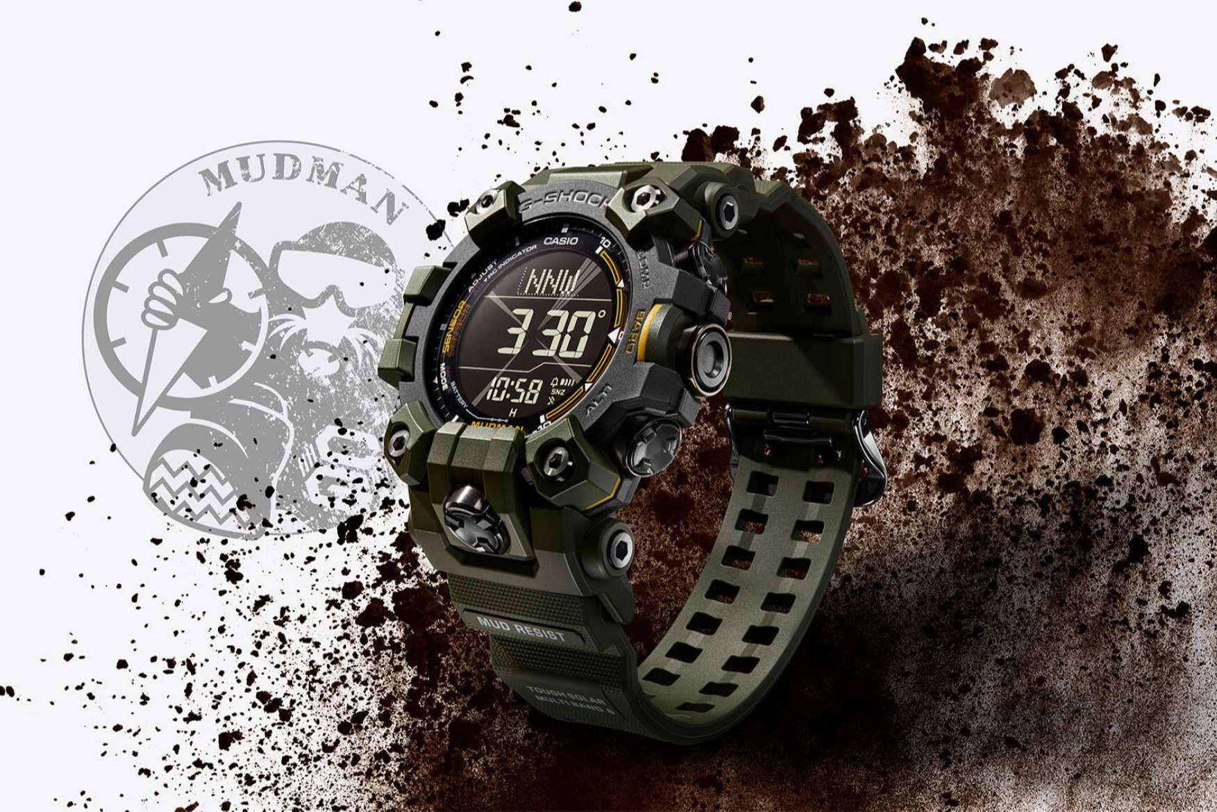 El nuevo Casio G-Shock es un reloj resistente al polvo y al barro