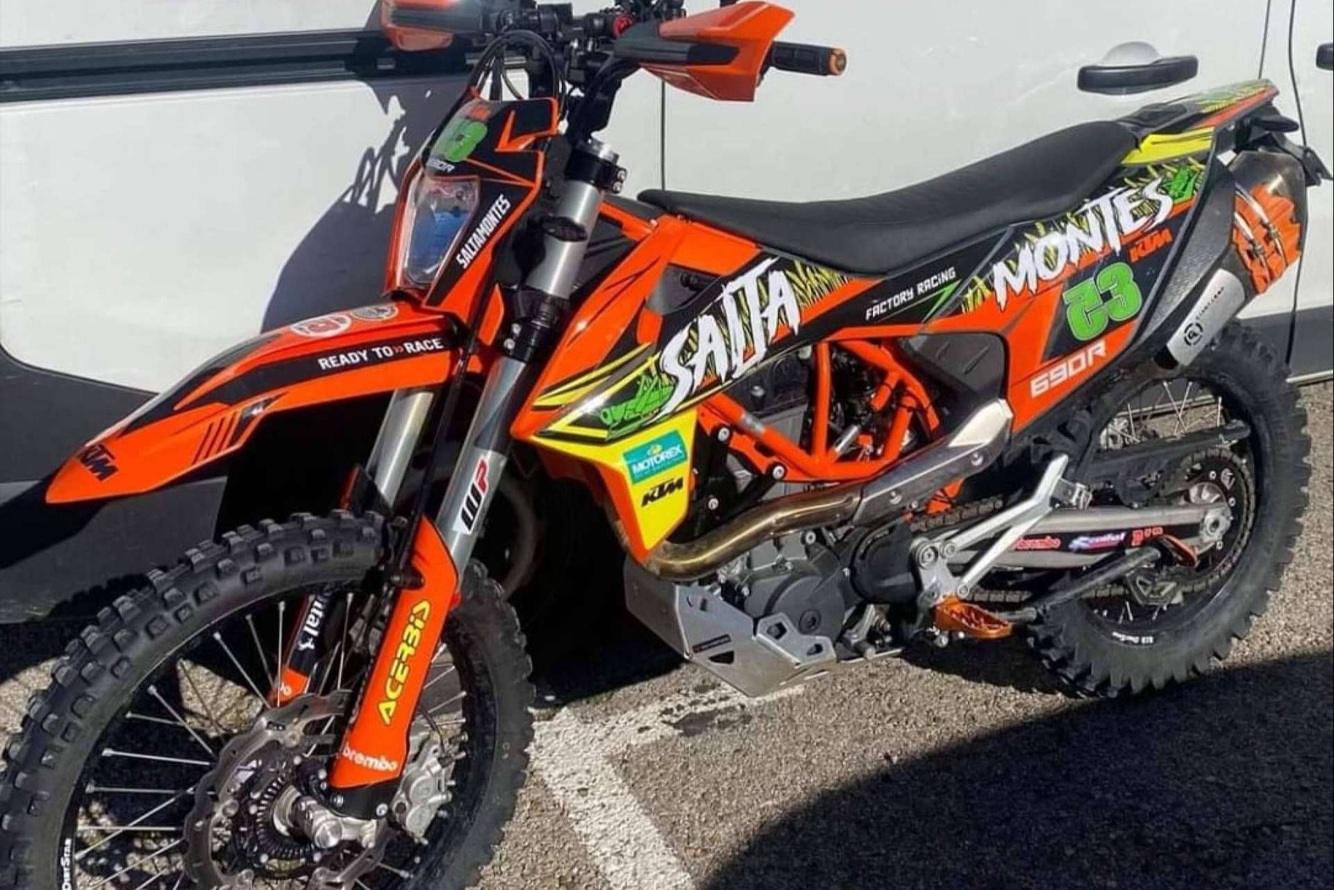 ADHESIVOSEMBARRADOS, adhesivos personalizados para motos off road