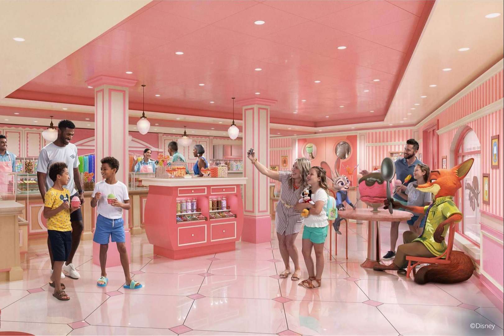 En 2024 el nuevo barco Disney Treasure navegará en busca de aventuras