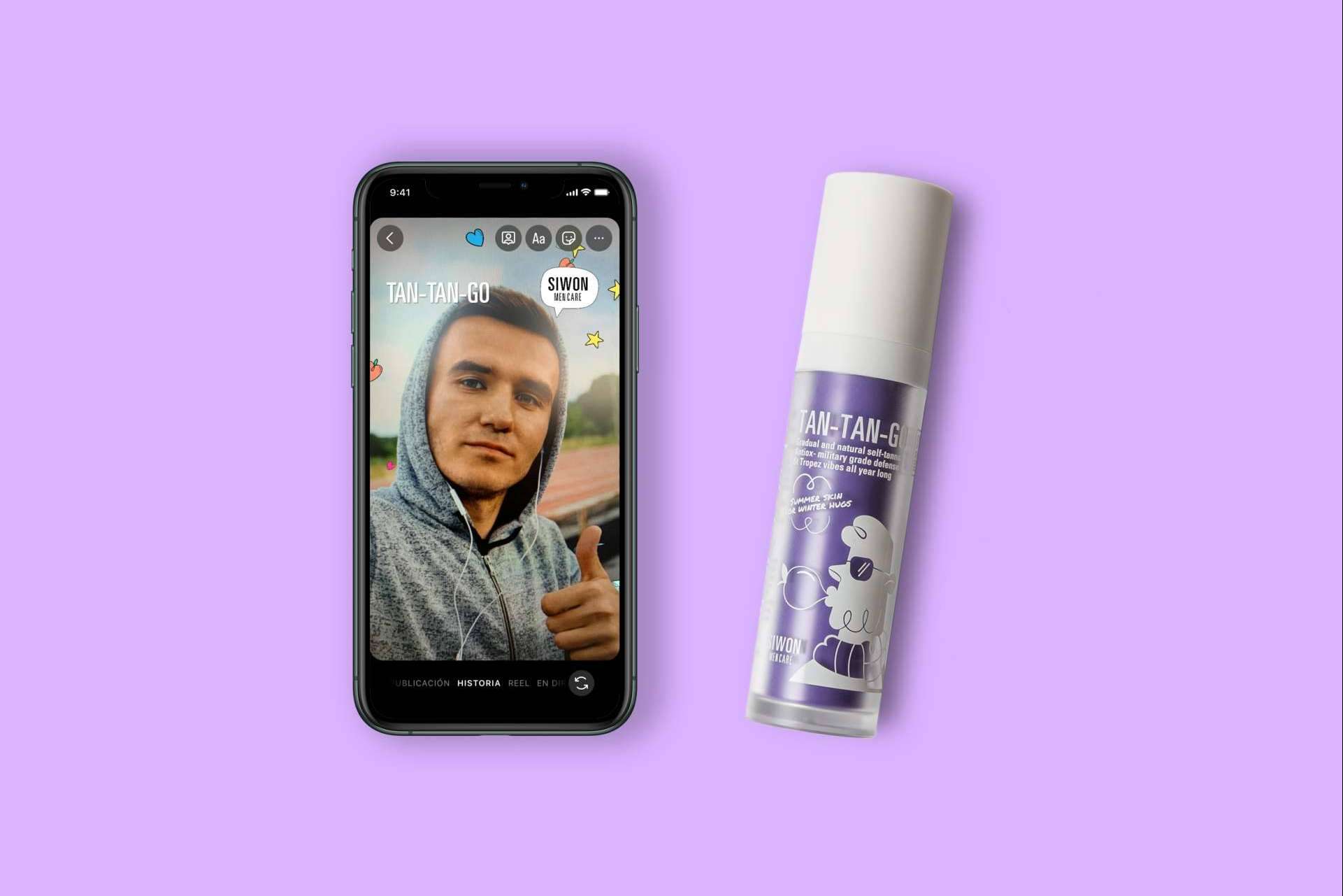 La startup de cosmética masculina Siwon rompe barreras físicas y digitales con filtros de realidad aumentada