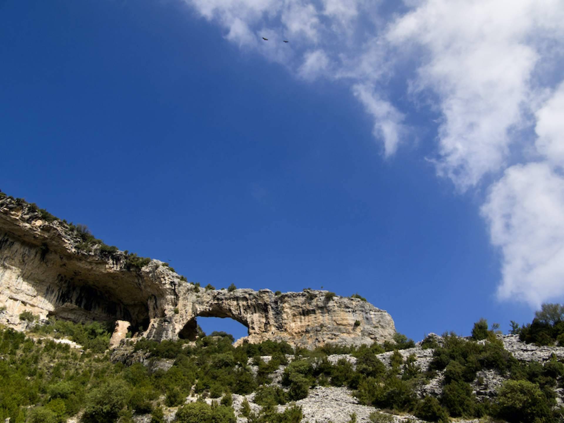 Disfrutar del barranquismo en los cañones de la Sierra de Guara en España