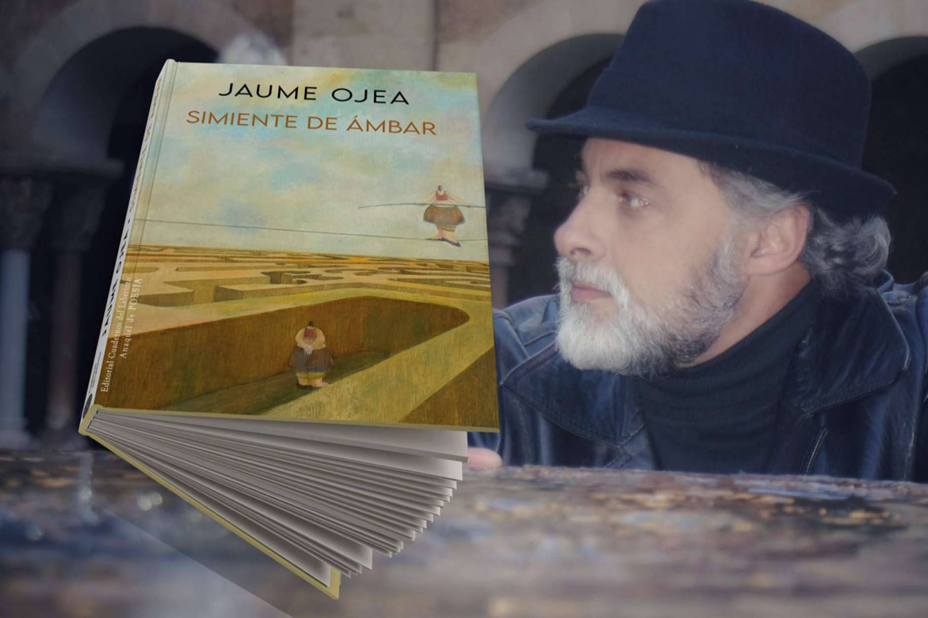 Jaume Ojea regresa a las librerías con su poemario 'Simiente de ámbar'