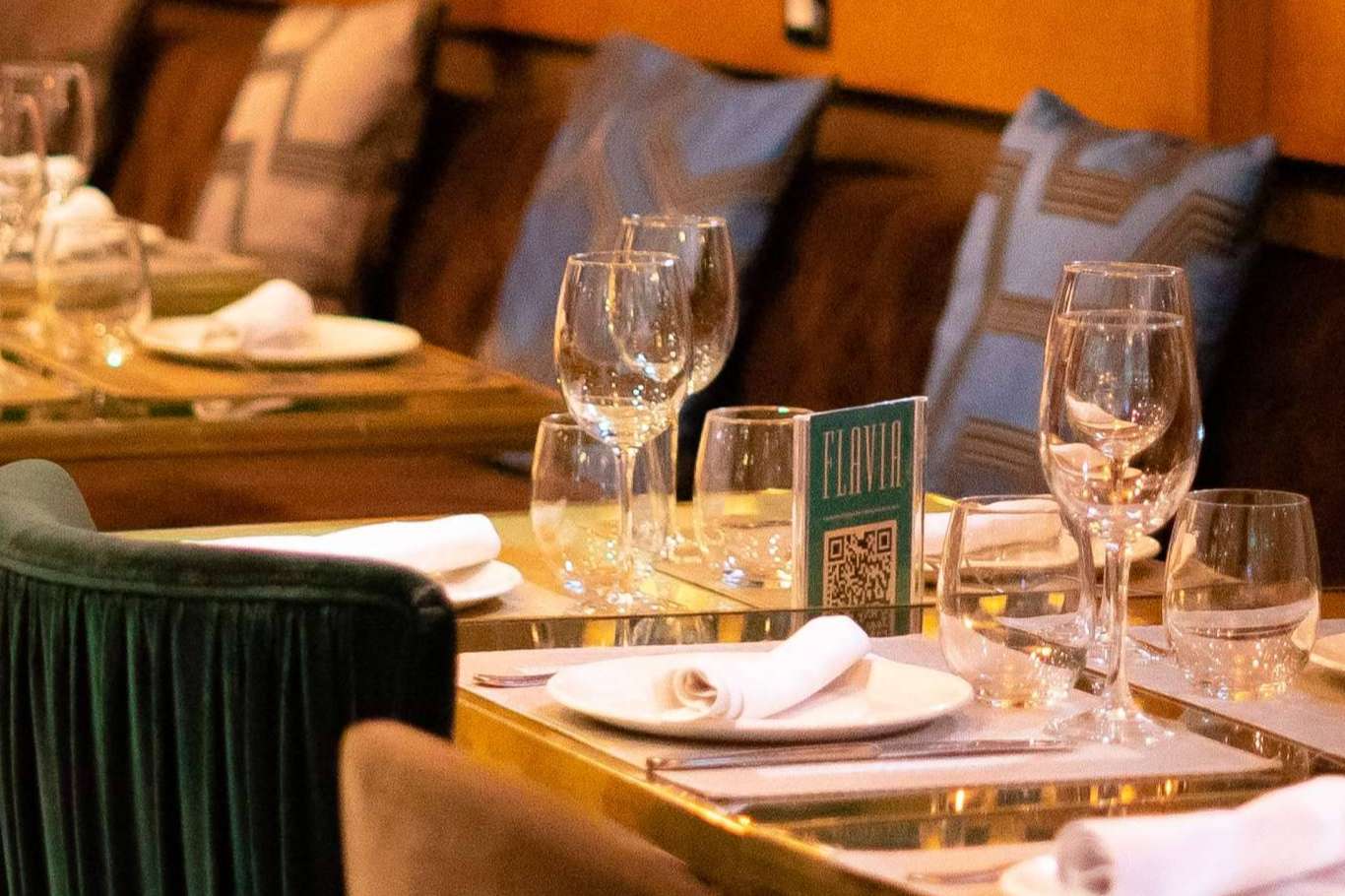 Flavia, un restaurante italiano en Madrid para las grandes celebraciones