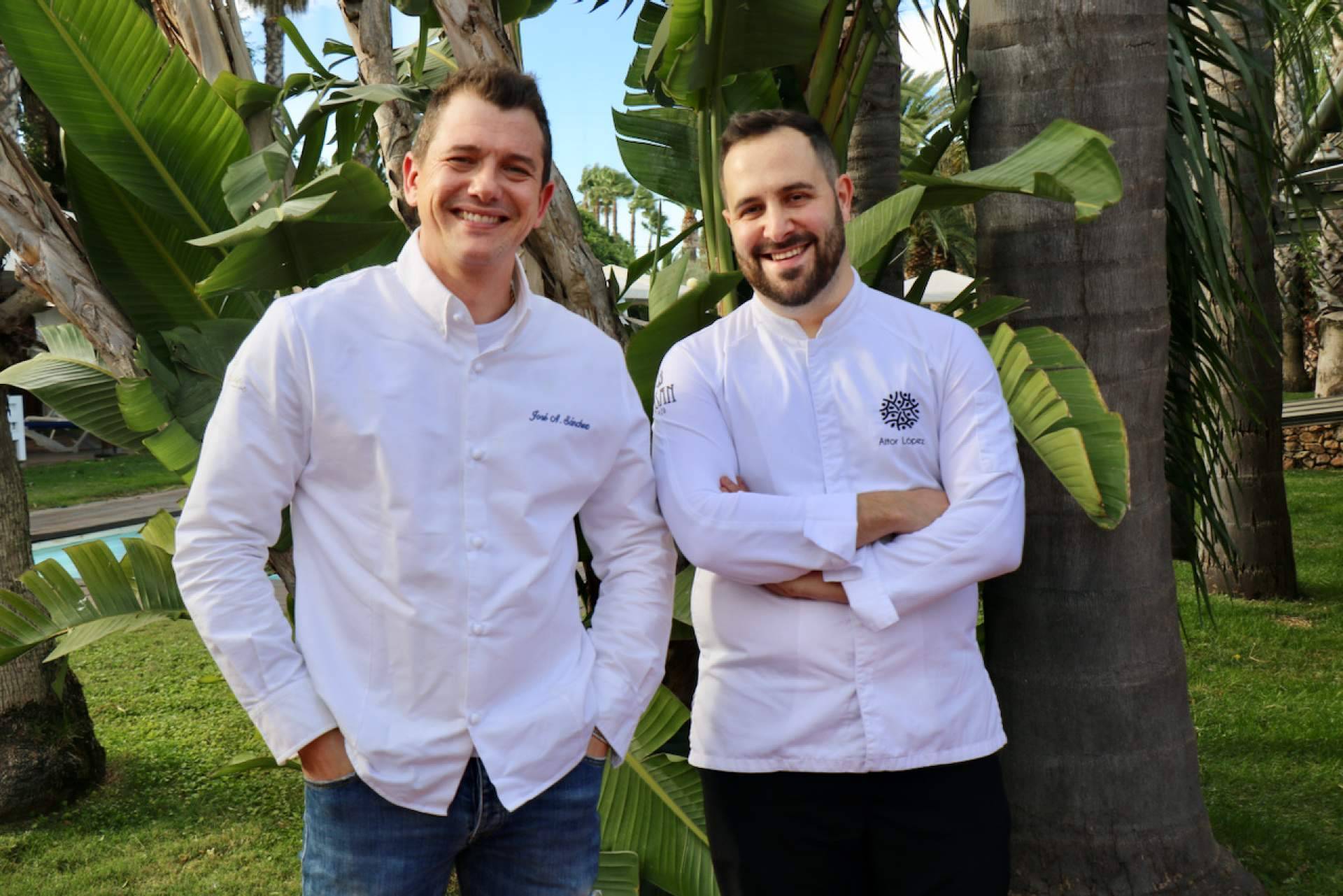 José Antonio Sánchez y Aitor López, dos chefs emergentes, unieron sus cocinas por un día