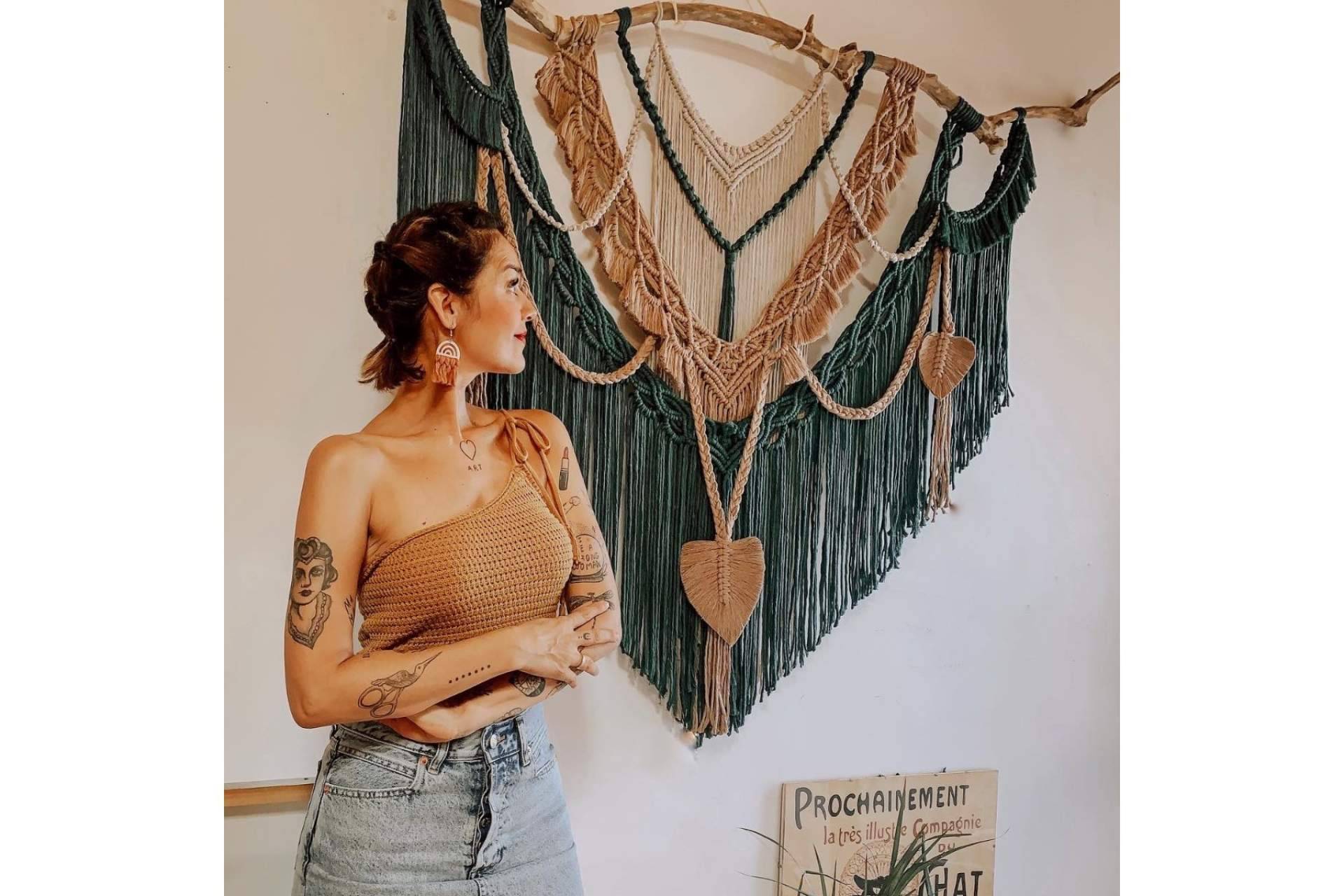 Regalos de Navidad con alma para el hogar con Makrama Macramé