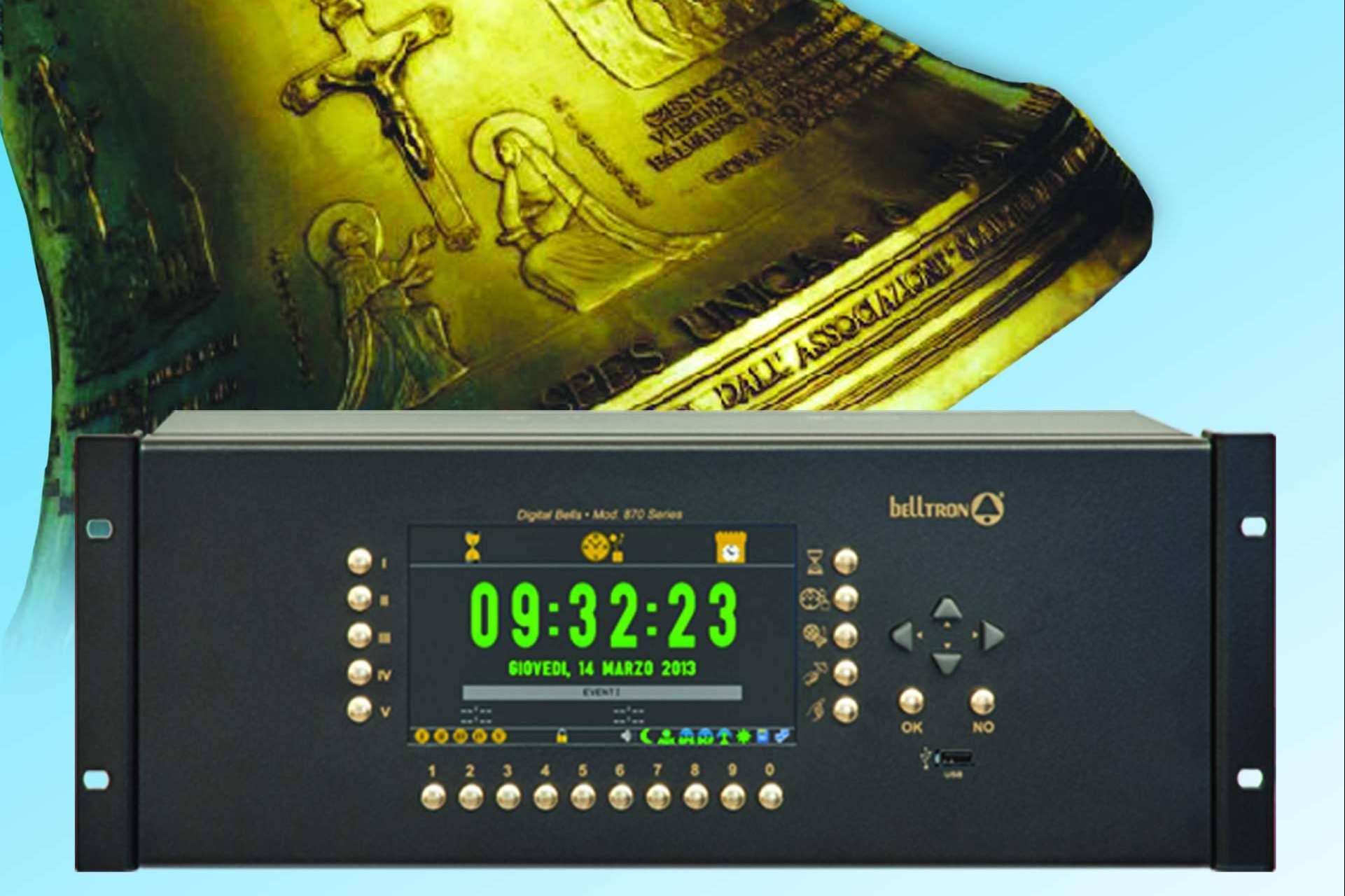 Fidelidad sonora y calidad de audio en la reproducción de campanas, con Belltron