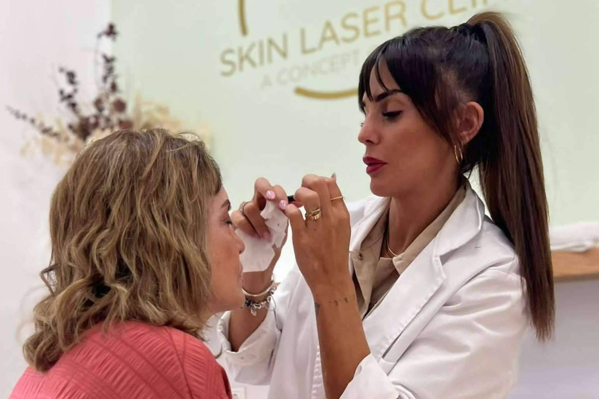 Microblading en el centro de estética Cynthia M en Terrassa