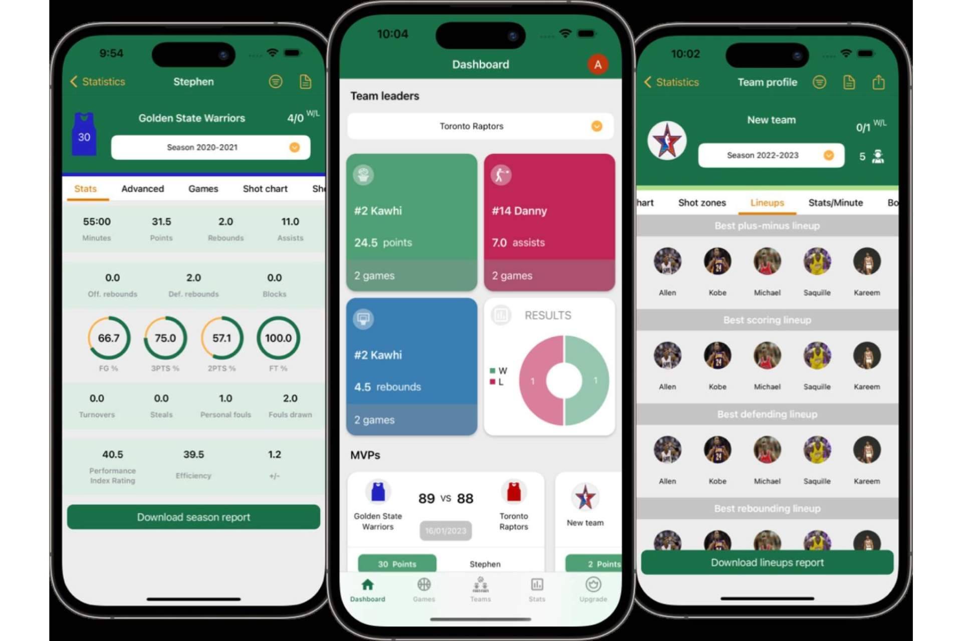 Tomar decisiones inteligentes con Basketball Stats Assistant, la app que los entrenadores necesitan