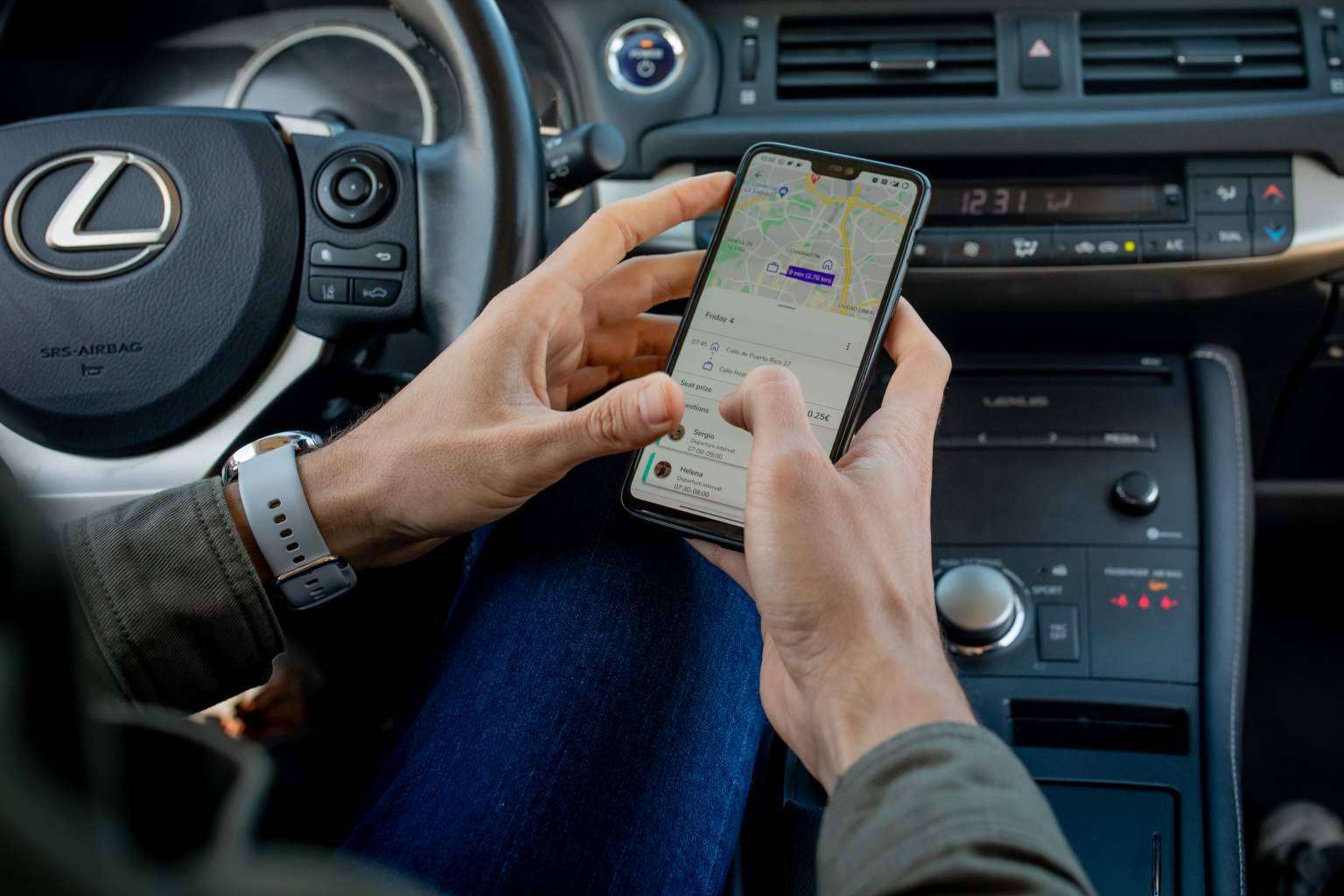 Hoop Carpool, viajes compartidos en coche en España