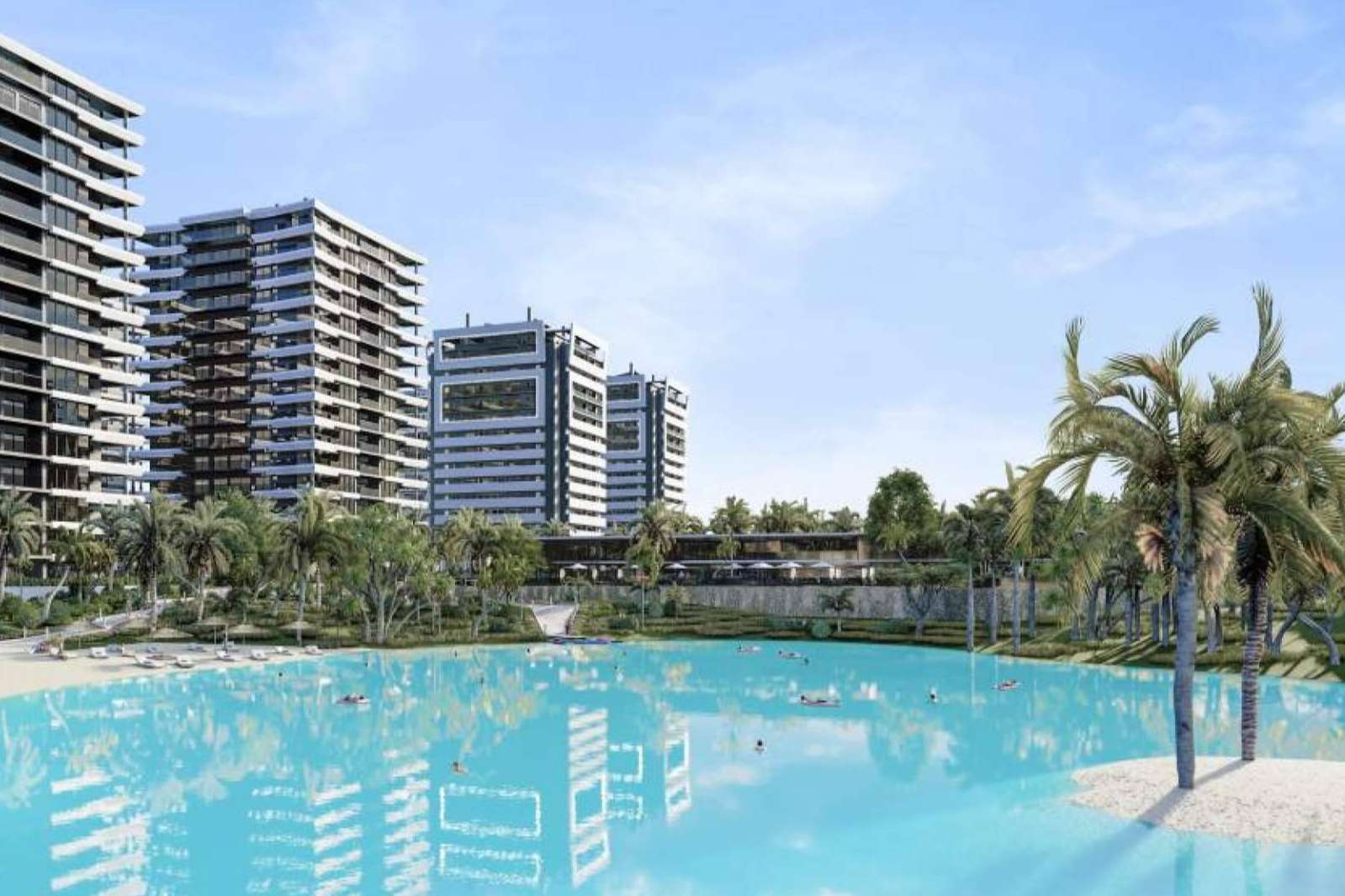 Larimar City & Resort, en Punta Cana, dispone de paseo marítimo y 3 kilómetros de playas artificiales