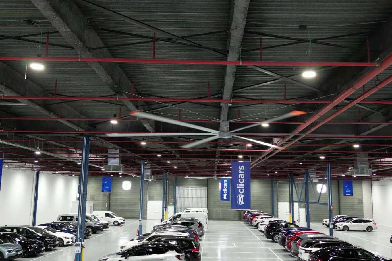 Cómo son los 'Lfans' mega ventiladores industriales de alto volumen y baja velocidad