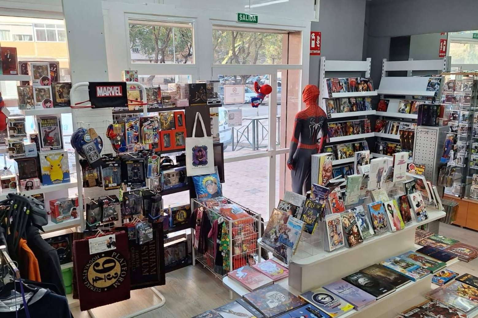 La peculiar tienda especializada en Málaga, Villa Manga; 'cómic, manga, merchandising friki' y 'literatura malagueña'
