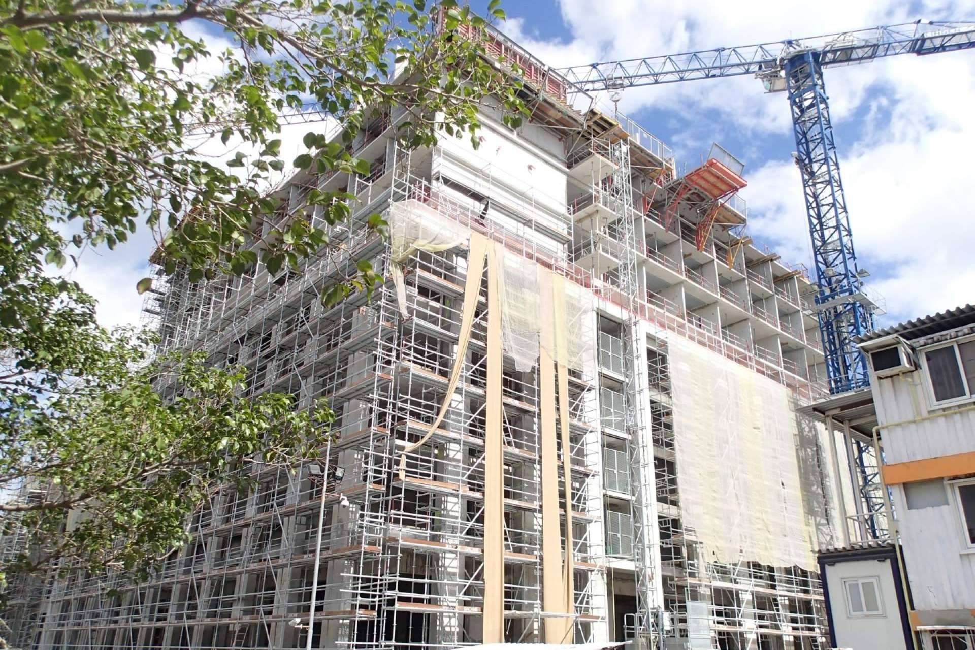 Los andamios europeos de acero de IBERANDAMIOS facilitan la logística en el sector de la construcción