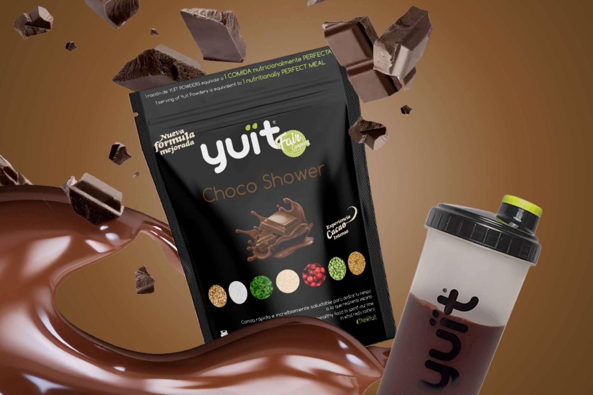 Una auténtica revolución. Comida 100 % saludable con sabor a chocolate