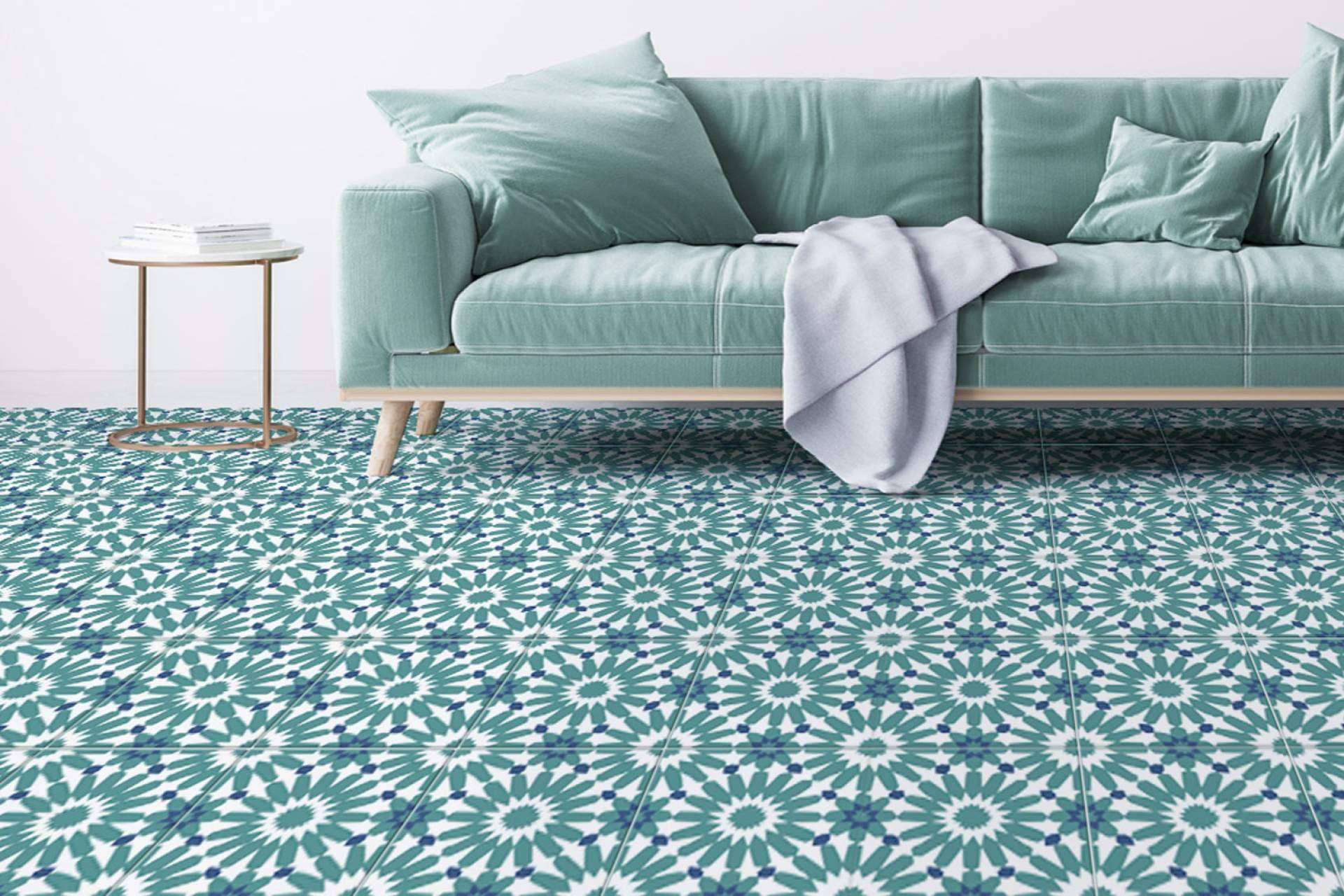 Personalización de azulejos hidráulicos para propiedades