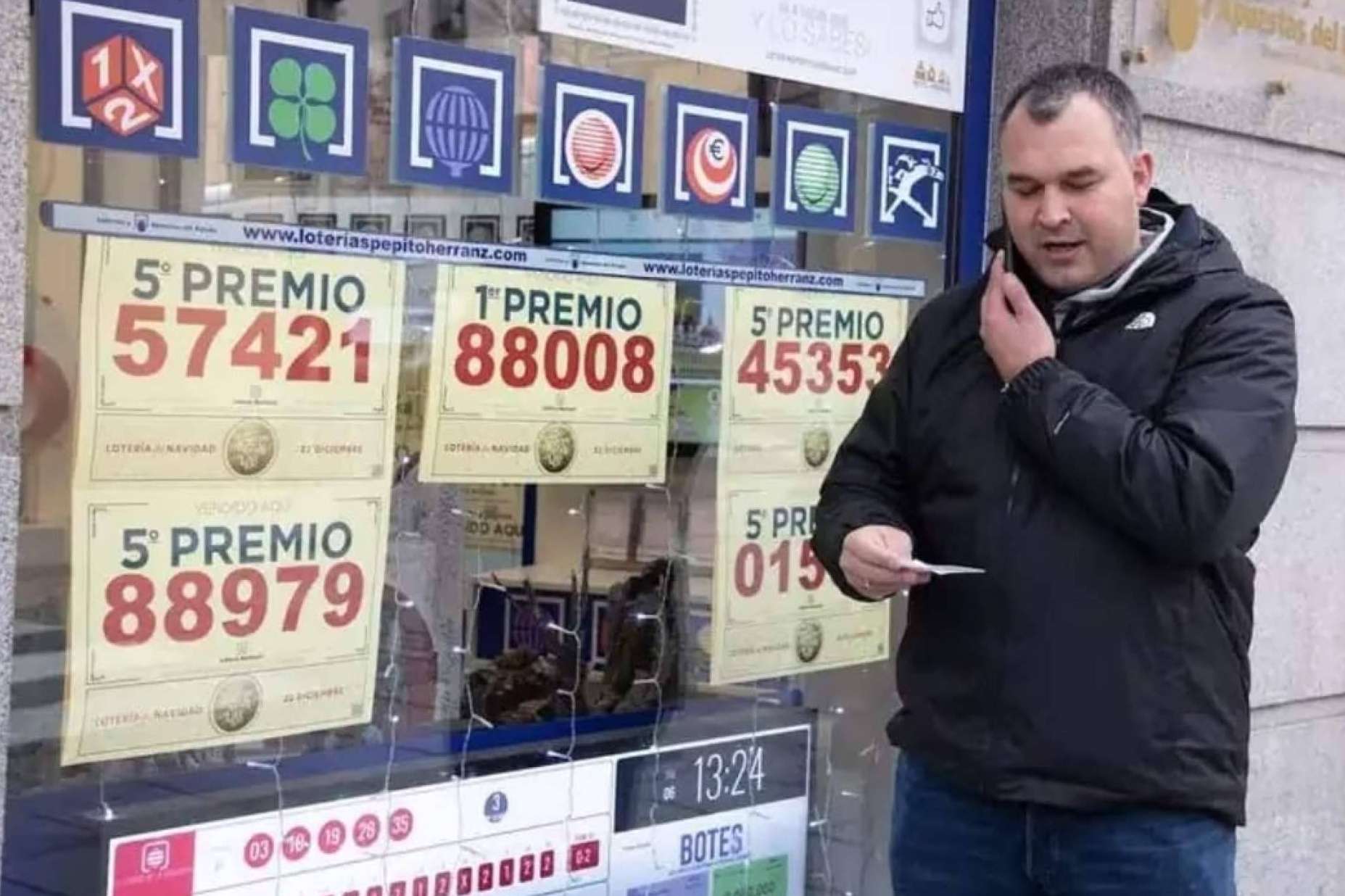 Comprar boleto para el sorteo de la Loteria Navidad 2024 en Loterías Pepito Herranz