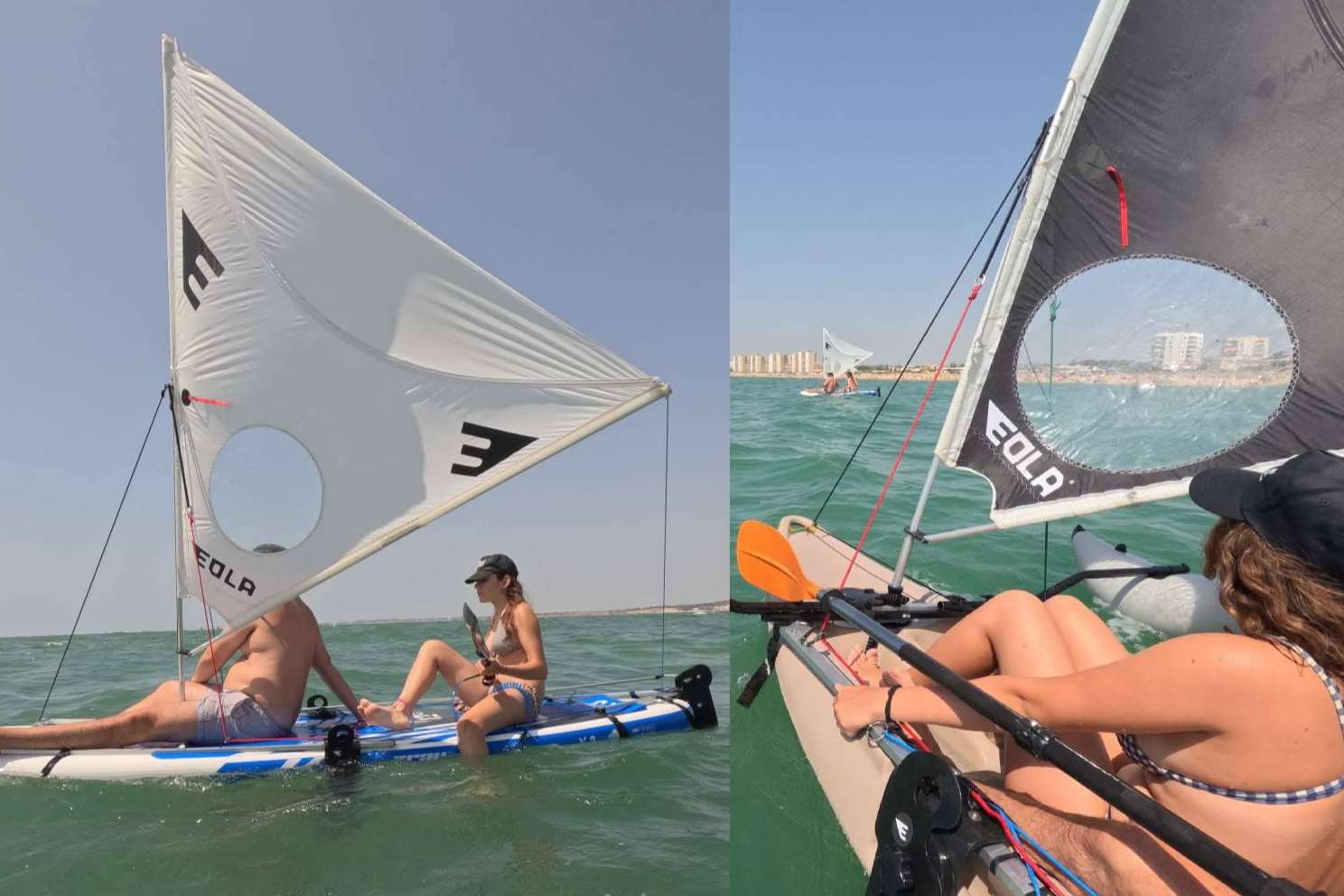 EOLA y su nuevo sistema universal para la práctica del kayak y el paddle con vela