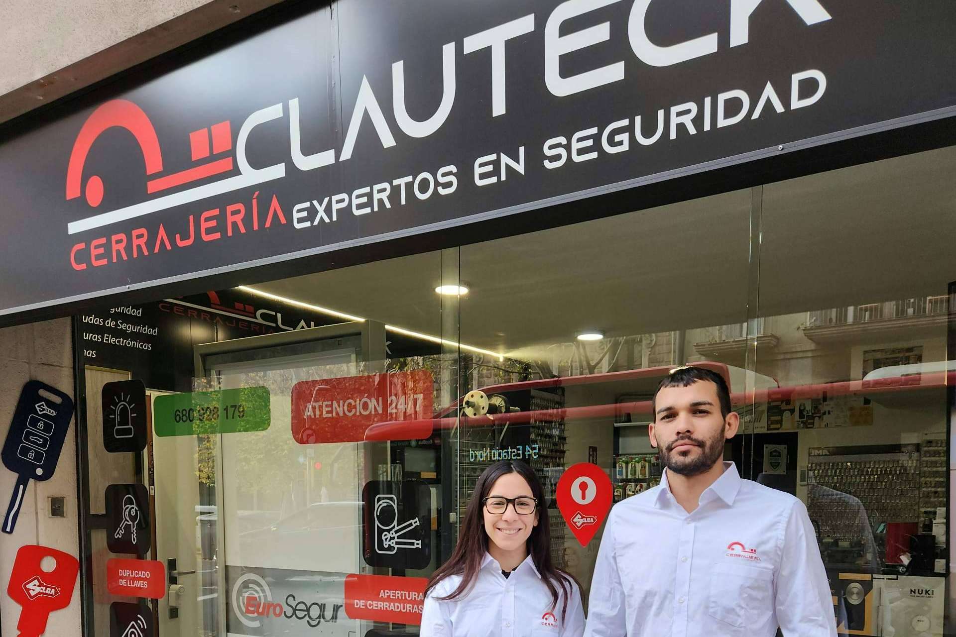 Cerrajeros en Barcelona las 24Horas, Clauteck Cerrajería