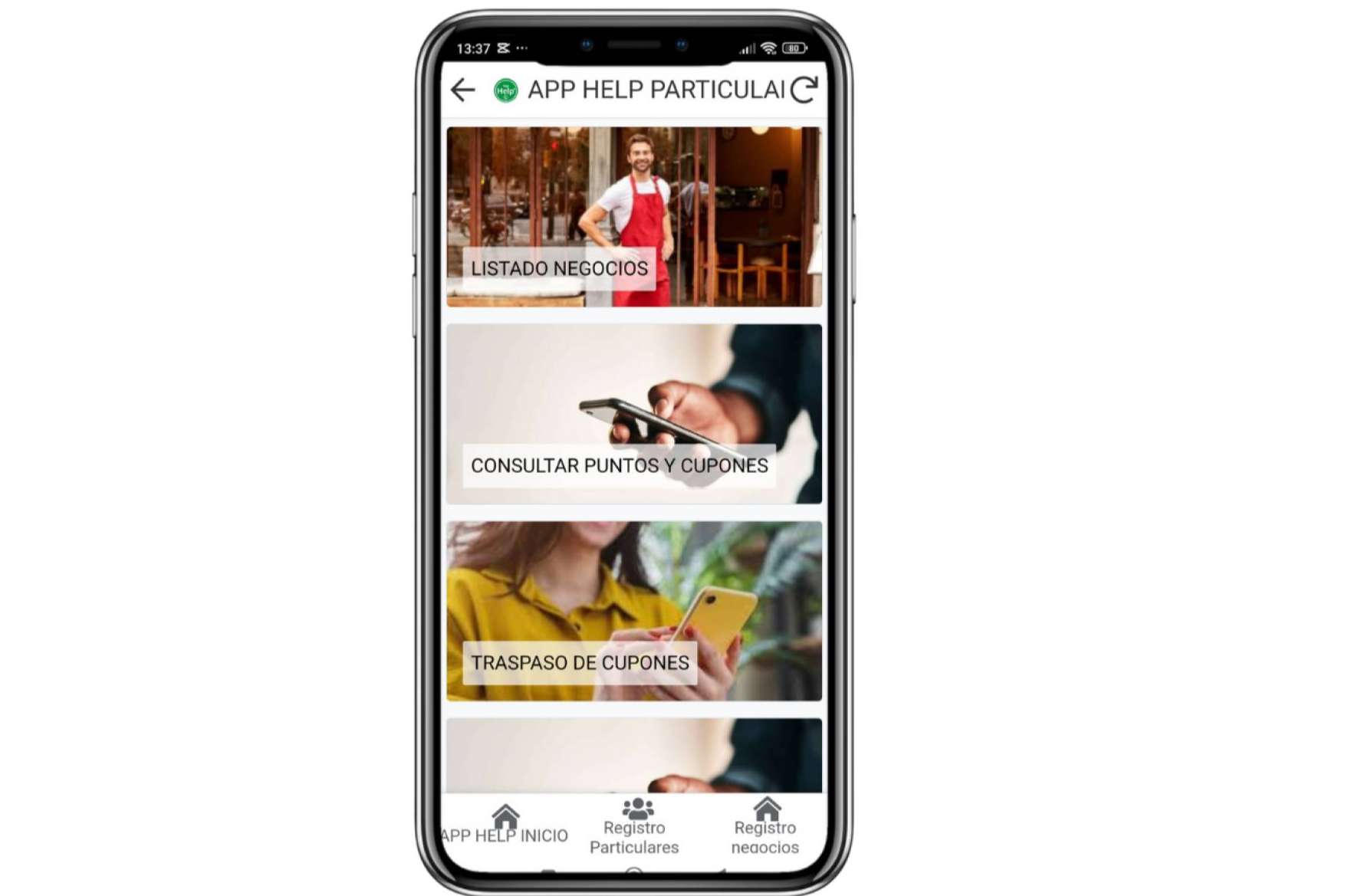 APP HELP, un sistema de fidelización que incentiva las ventas
