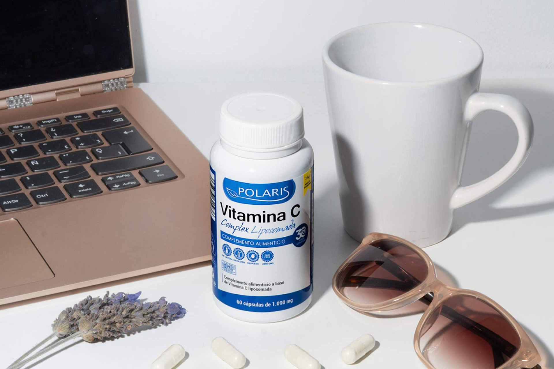 Regreso a clases y oficina, vitamina C liposomada de Polaris Formula para fortalecer defensas y energía