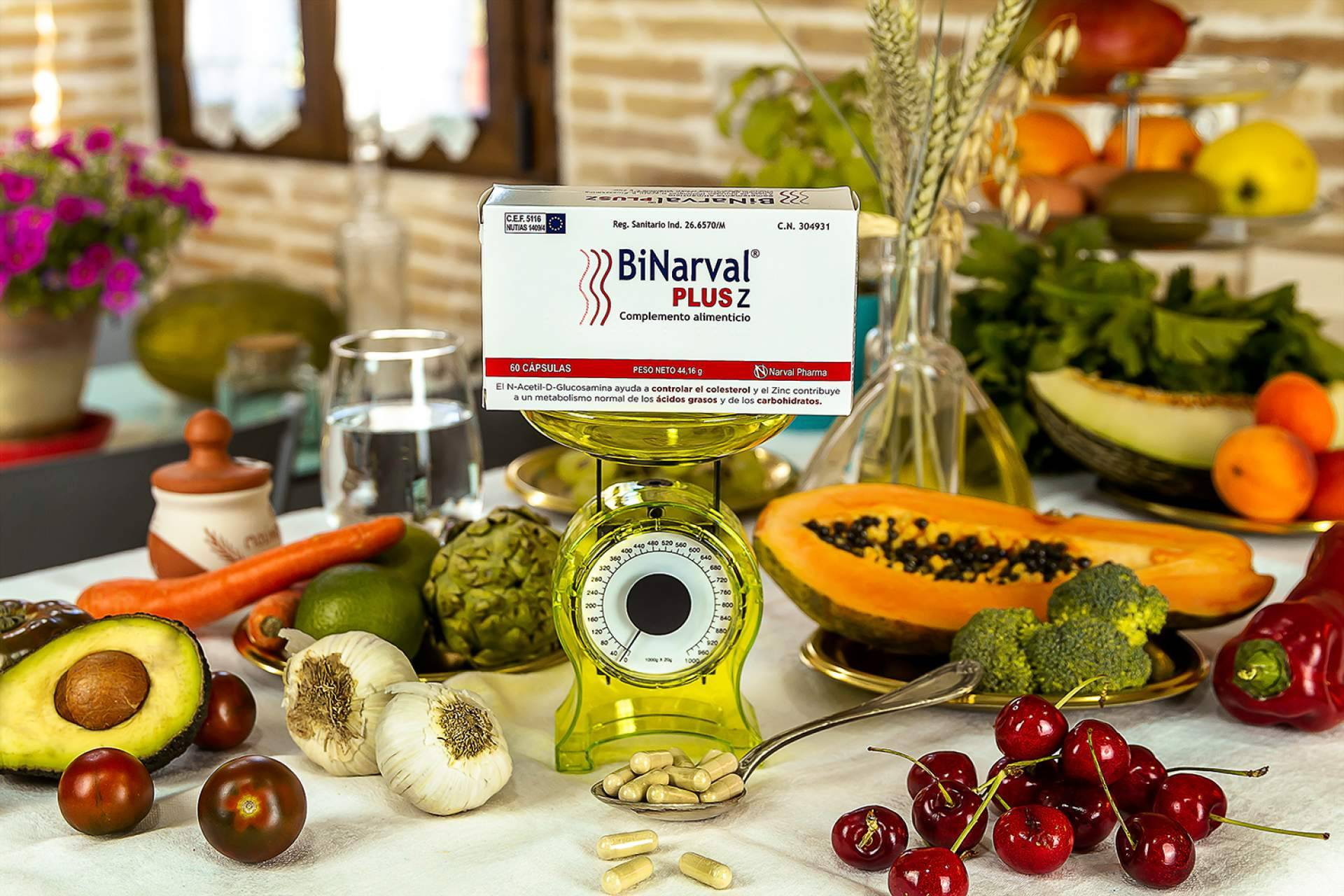 Recuperar el equilibrio tras los excesos; BiNarval Plus Z de Narval Pharma para el control de peso y colesterol