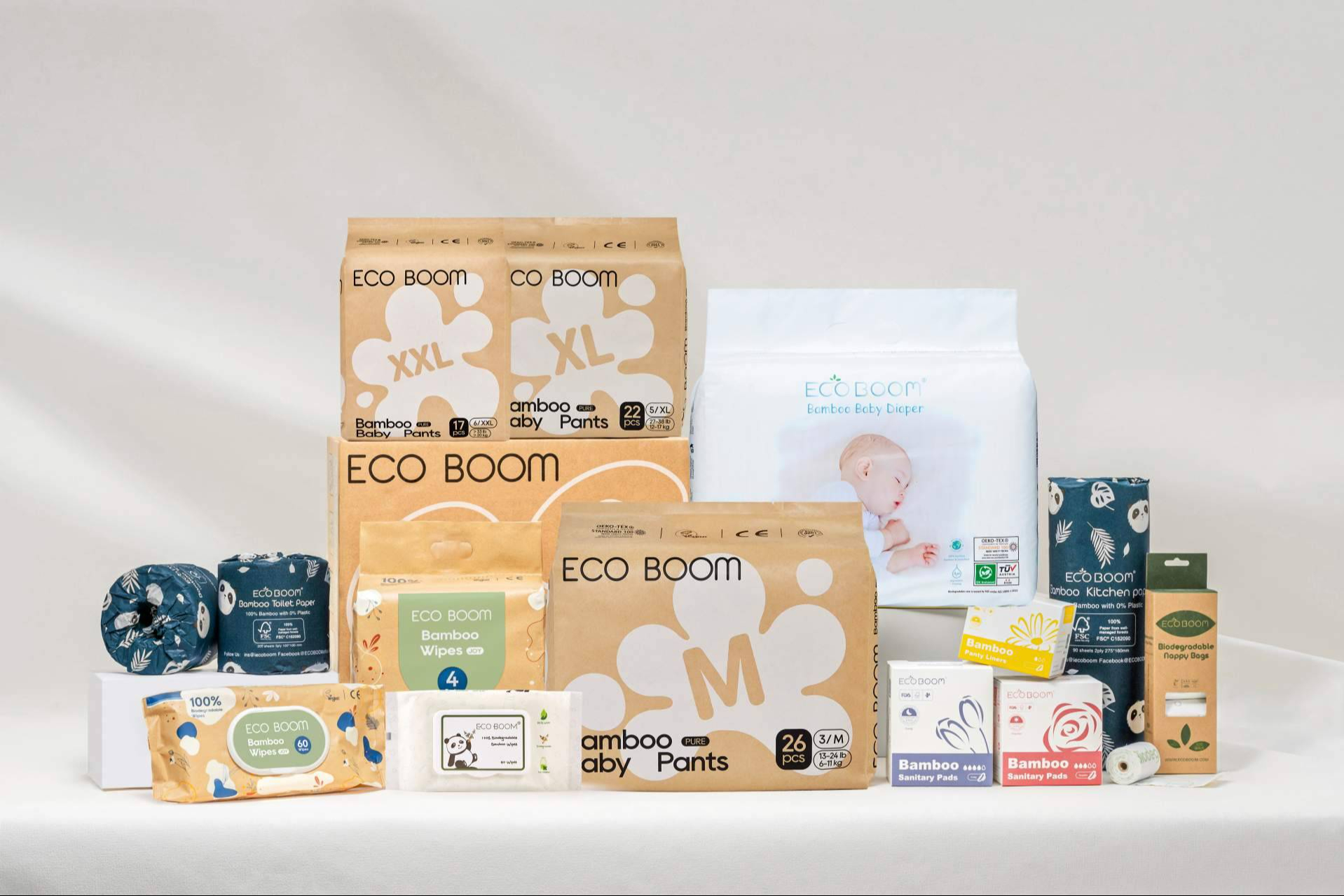 Higiene íntima y cuidado infantil ecológico; la propuesta consciente de Eco Boom con certificaciones de calidad