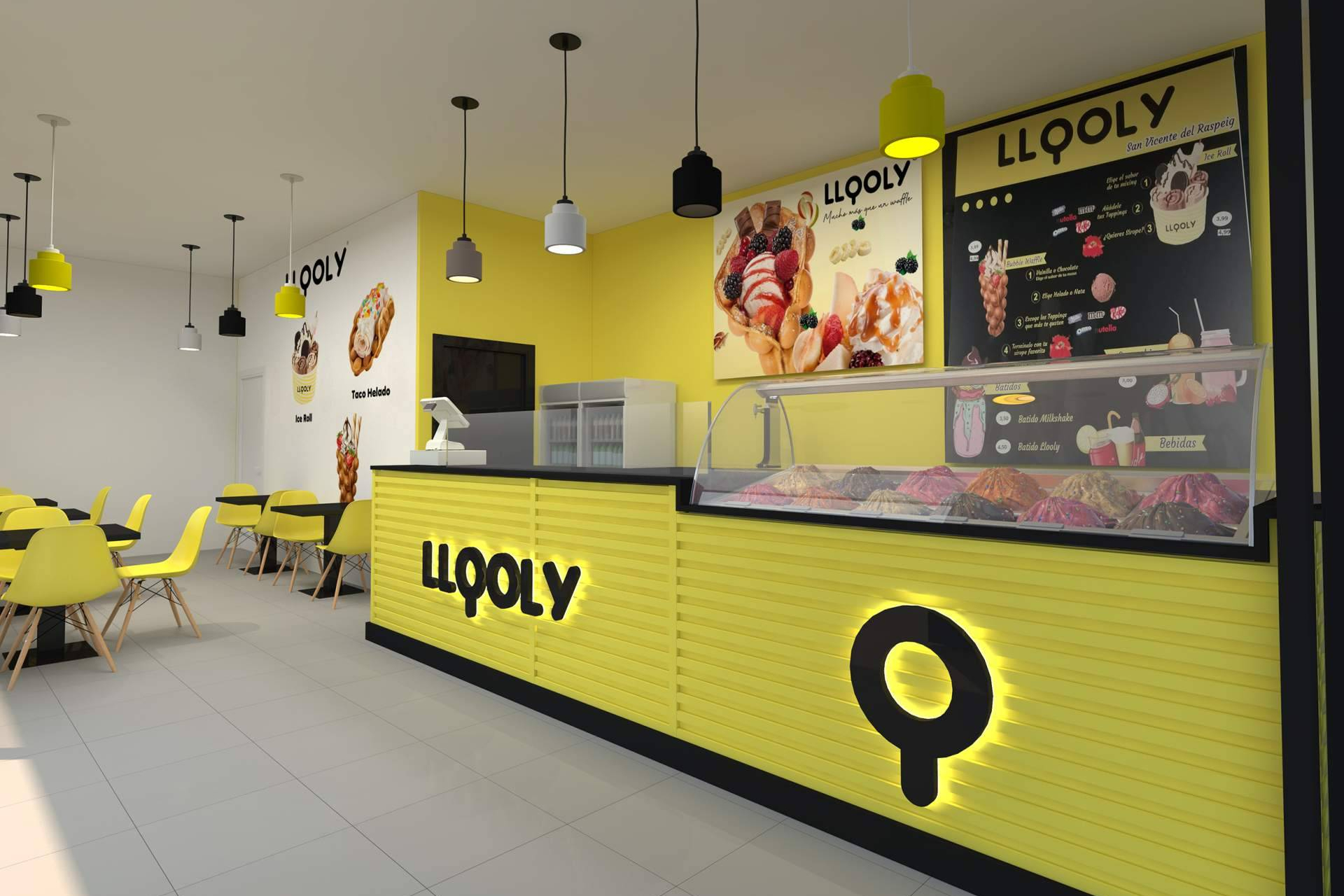Sambil Madrid incorporará un nuevo kiosko LLOOLY especializado en bubble waffle en España